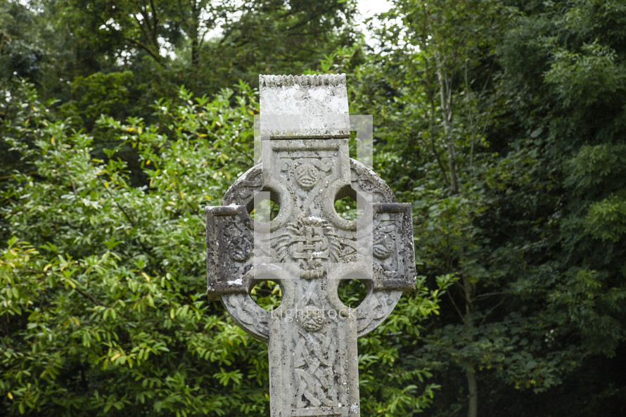 cross stone tomb stone 