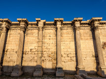 Antique pillars in Athens