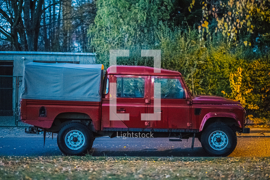 red truck 