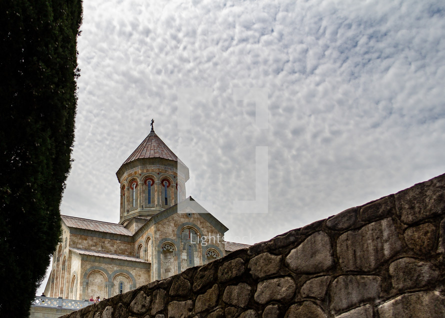 The Monastery of St. Nino at Bodbe is a Georgian Orthodox church