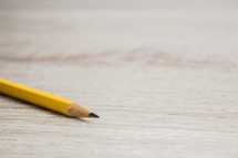 sharpened pencil 
