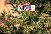 nativity scene Christmas ornament 