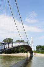 a bridge over a river 