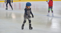 child ice skating 