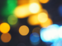 colorful bokeh lights background 