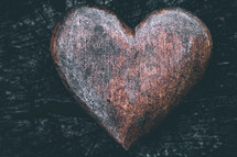 wooden heart 