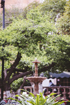 outdoor fountain 