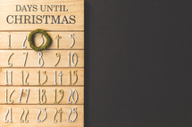 December 3rd on a Christmas Advent calendar 