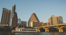 river boat tour in Austin, Texas