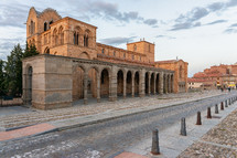 Basilica of Saint Vincent in Avila, Castilla y Leon Spain,
