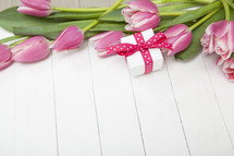 Spring Gift Background for Birthday, Mother's Day and Easter