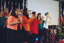 choir singing 