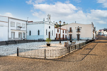 Chapel of the Holy Angel in Alconchel, Badajoz, Extremadura, Spain