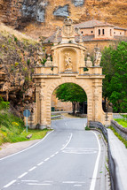 Arevalo Gate in Segovia, Castilla y Leon, Spain