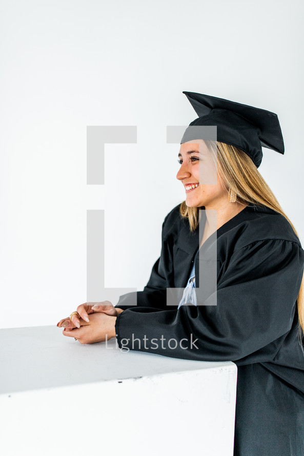 portrait of a young graduate 