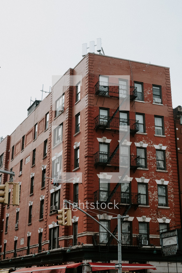 Apartment building in NYC