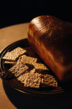 communion bread and crackers 