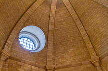 brick dome ceiling at the Cloisters