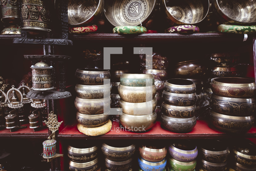 bowls for sale in Tibet 