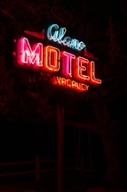 motel vacancy sign 