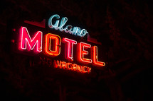 motel vacany sign 