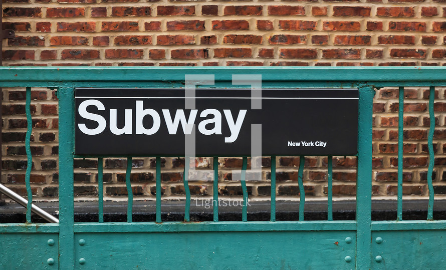 Subway sign 