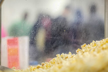 popcorn in a popcorn maker