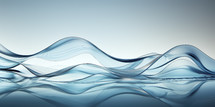Colorful abstract blue water twisting background.