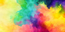 Abstract painting concept. Colorful art of a watercolor paint background texture.