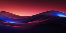 Colorful abstract blue and red twisting background.
