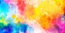 Abstract painting concept. Colorful art of a watercolor paint background texture.
