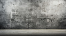 Wide concrete background wall texture. Empty wall for design.