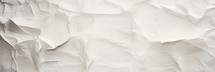 Texture of white crumpled paper. Background concept.