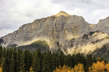 the majestic rocky mountains in the fall