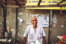 street vender in India 