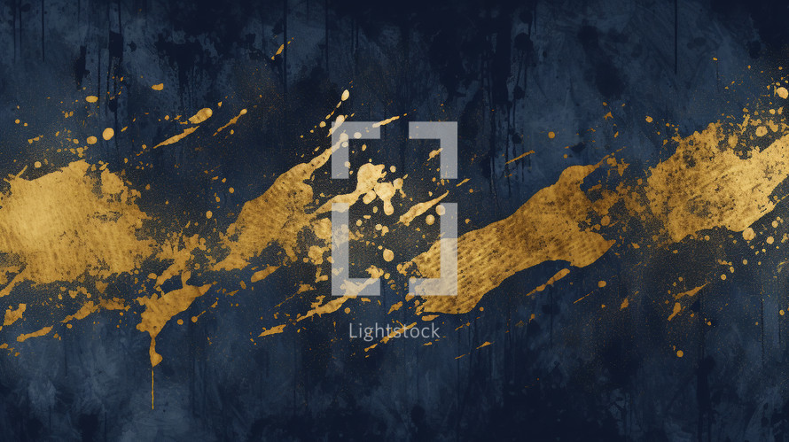 Gold and navy textured background. 
