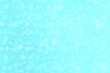 blue snow background 