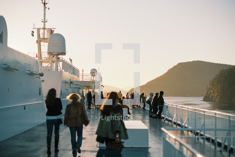 A ferry ride through the stunning Gulf Islands in British Columbia