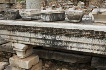 ruins in Ephesus Turkey 
