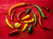 hot peppers 