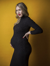 portriat of a pregnant woman 