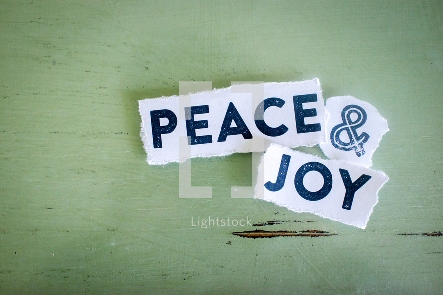 Peace and Joy 
