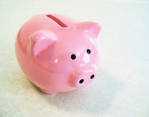 A bright pink colored piggy bank for saving coins for small children and adults who want to earn money on their savings, allowance money and earn interest. The Piggy bank is a universal symbol for savings and saving money so just wanted to share this fun image for use on blogs, websites, magazines, devotionals or any articles or advertisements that could use this image that everyone can identify with so easily. 