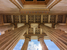 Greece Pillars and architecture