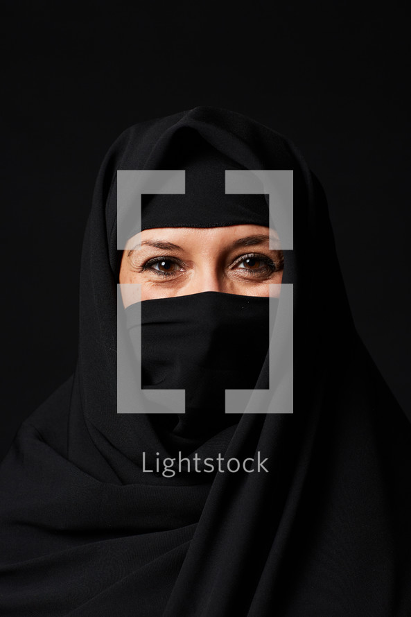 head shot of a Muslim woman 