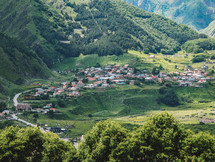 Village in the mountains