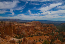 red rock peaks and canyons 