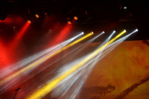 Concert lights.