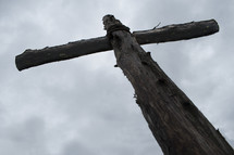 old wooden cross