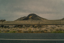 hills in the desert 